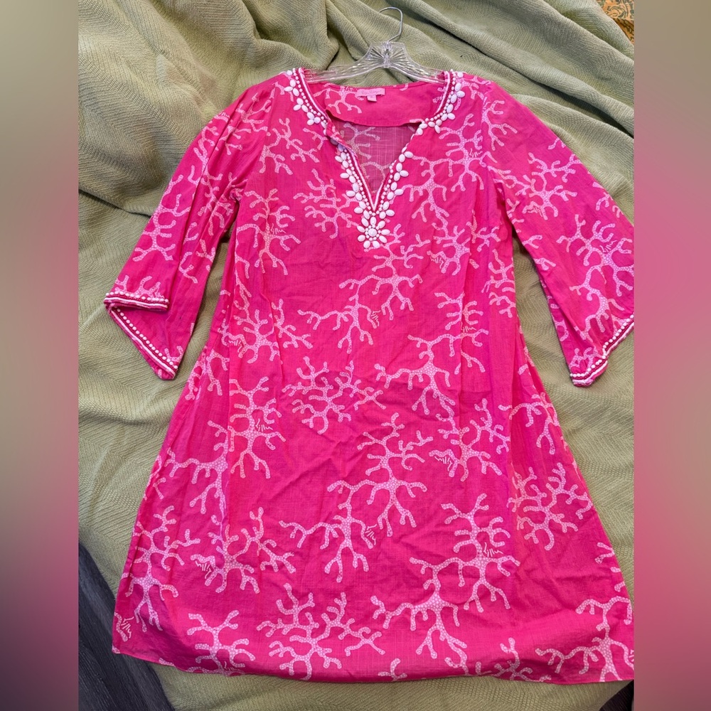 Lilly Pulitzer Coral Printed Dress
